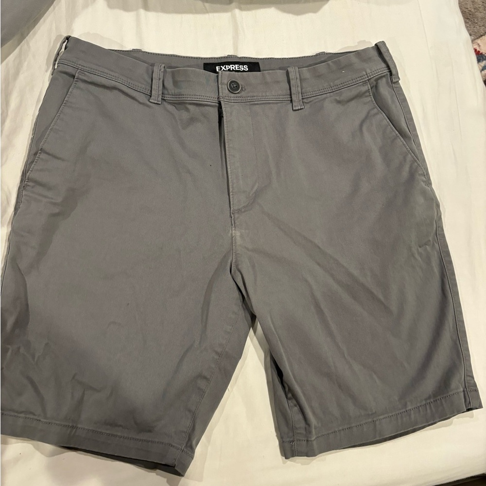 Grey Express Shorts